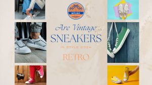 Are Vintage and Retro Sneakers in Style 2024