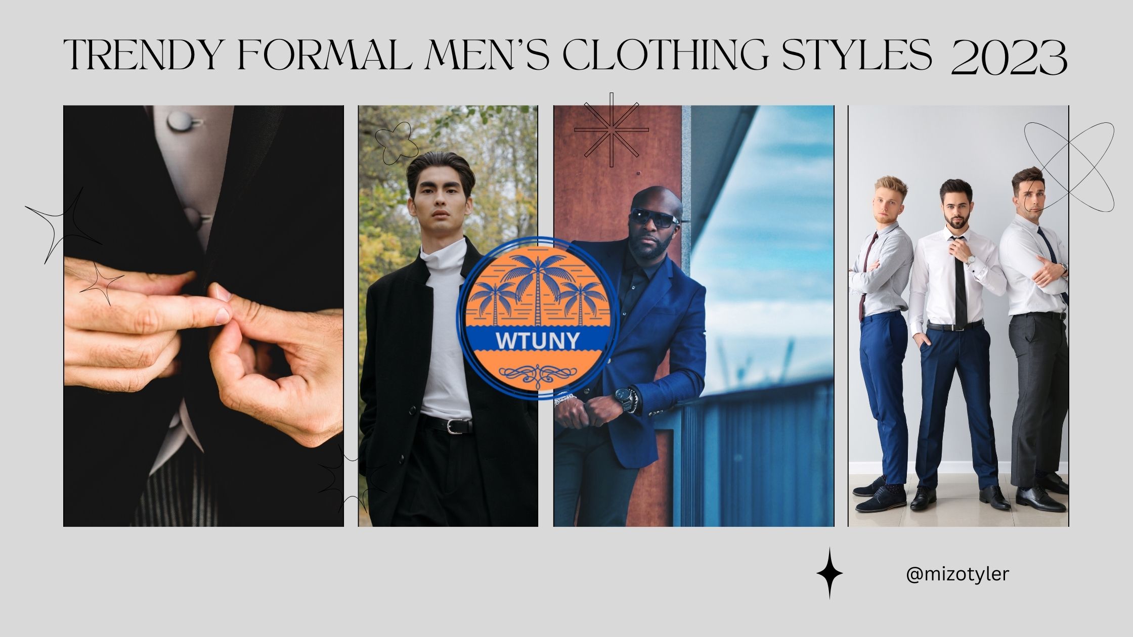 Trendy Formal Men's Clothing Styles